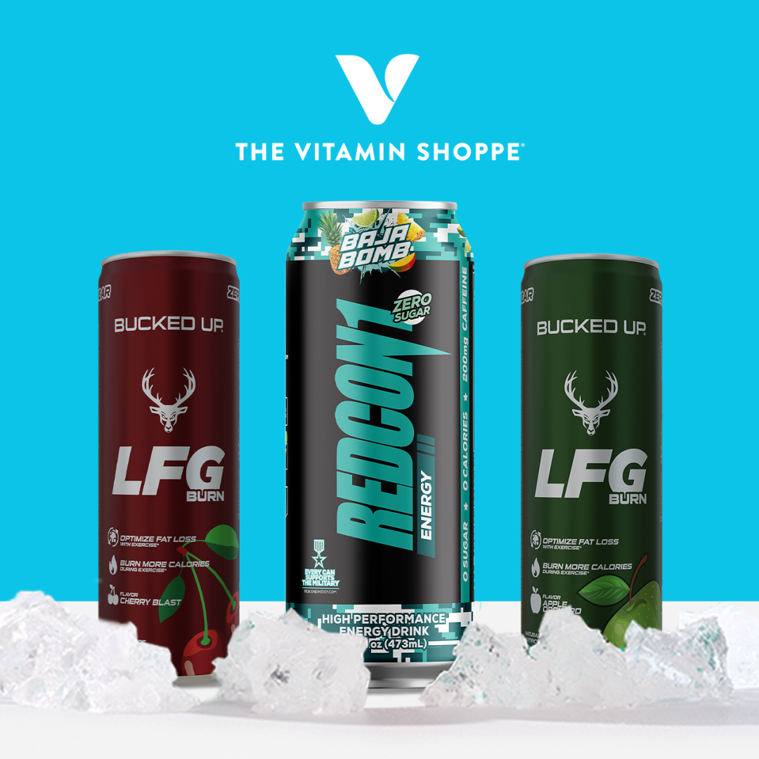 Vitamin Shoppe’s $1 Drinks Weekend – Bucked Up and RedCon1! icon
